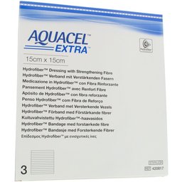 Aquacel™ Extra™ Hydrofibre™ 15 x 15 cm