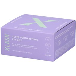 Xlash Super Youth Retinols eye gel patches pour réduire les ridules