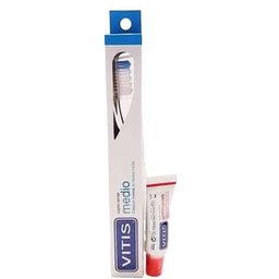 Medio Cepillo Dental + Pasta Anticaries 15ml