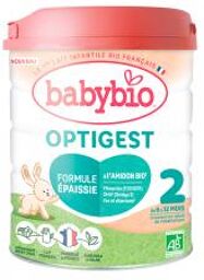 Optigest 2 Formule Épaissie de 6 à 12 Mois Bio 800 g - Boîte 800 g