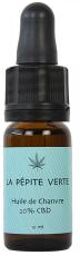 Huile de Chanvre 20% de CBD 10 ml - Flacon compte goutte 10 ml