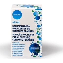 solución única para lentes de contacto blandas 60ml