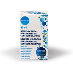 solución única para lentes de contacto blandas 60ml