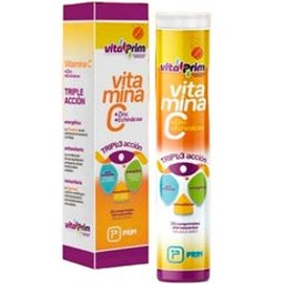 Vitamine C Triple Action Effervescente 24comp