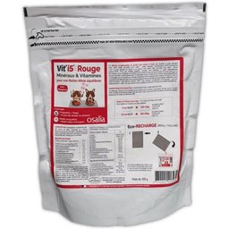 Vit'i5® Rouge Minéraux & Vitamines Chien/Chat Éco-recharge