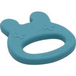 Teether Sucette en Silicone Bunny Blue 1ut