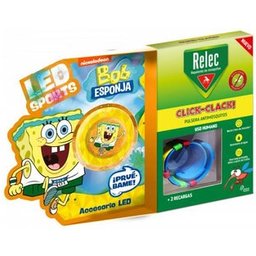 Pulsera Antimosquitos con 2 recargas + Regalo Bob Esponja