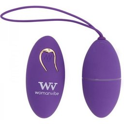 Alsan Vibrating Egg Télécommande Silic Purple 1 pièce