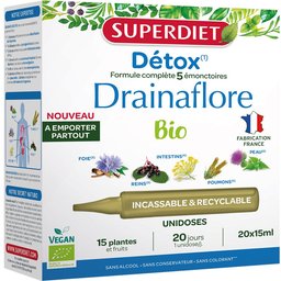 Drainaflore Bio détox 5 émonctoires