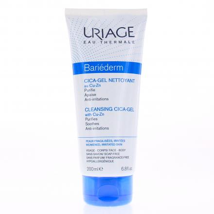 Bariéderm Cica-gel nettoyant tube 200 ml