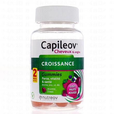 Capileov Croissance cheveux et ongles 60 gummies