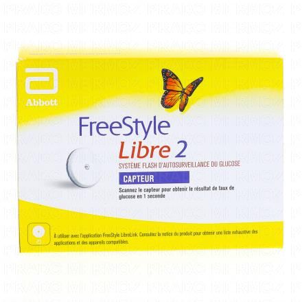FREESTYLE - Libre 2 capteur Système Flash d'Autosurveillance du Glucose