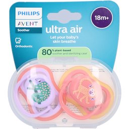 Ultra Air Sucette +18m Air lila/fuchsia design