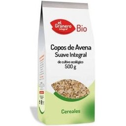 Granero Alimentacion Copos Avena Suaves Integrales Bio 500gr