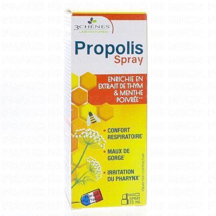 LES 3 CHÊNES Propolis spray gorge 25ml