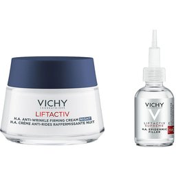 LiftActiv Suprême H.a. Epidermic Filler Sérum + Liftactiv crème de nuit H.a. anti-rides raffermissante