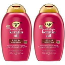 Shampooing Huile De Keratine - Cheveux Abimes & Cassants - 385 Ml