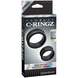 Max Widht Anneau en silicone 2 pièces