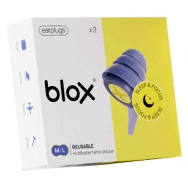 Gamme Sleep & Focus - Silicone Réutilisable (1 paire)