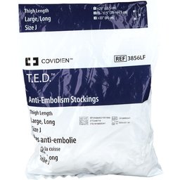 Covidien™ T.e.d™ Bas anti-embolie Cuisse L Long Taille J Blanc
