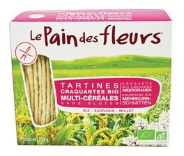 PAIN DES FLEURS Tartines Craquantes Multi-Céréales