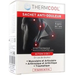 Sachet Anti-Douleur Effect Thermique 3en1 10 Sachets