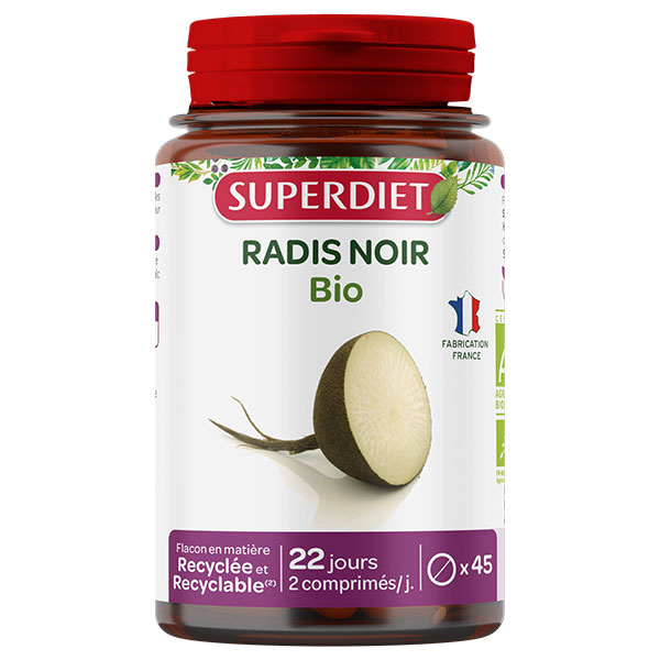 Radis Noir Bio 45 comprimés