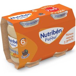 Biscuit Nutriben orange Pot Plat 2X190G