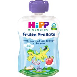 Purée Fruit Pomme Poire Fruit Dragon Cassis 90g