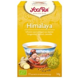 Infusion Ayurvédique Himalaya Bio 17 sachets