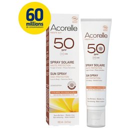 Spray Solaire Spf50 Bio