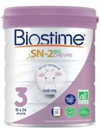 SN-2 Bio Chèvre 3ème Âge de 10 à 36 Mois 800 g - Pot 800 g