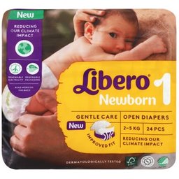 Newborn 1 Couche 2-5kg 24uts