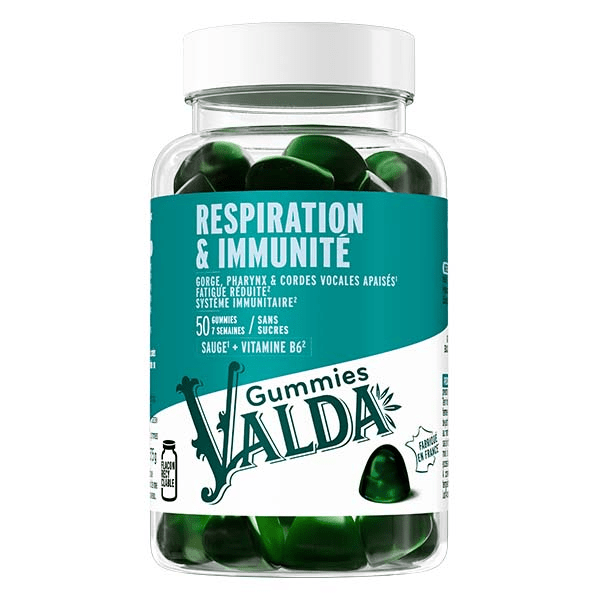 Gummies Respiration & Immunité, Goût eucalyptus
