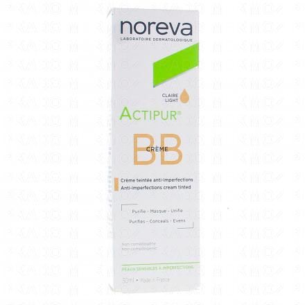 Actipur crème anti-imperfections teintée claire tube 30ml