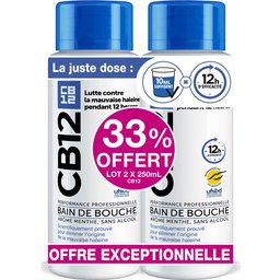 Bain De Bouche Menthe 2x250ml