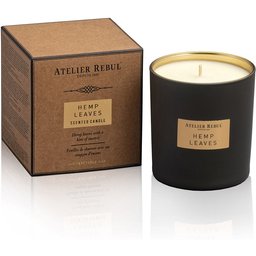 Bougie senteur feuilles de chanvre