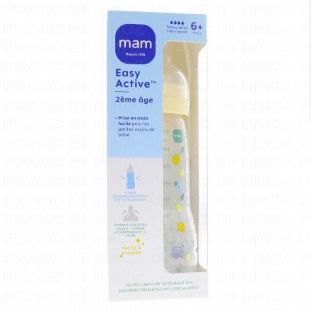 Easy Active - Biberon 2ème âge 330ml pearl
