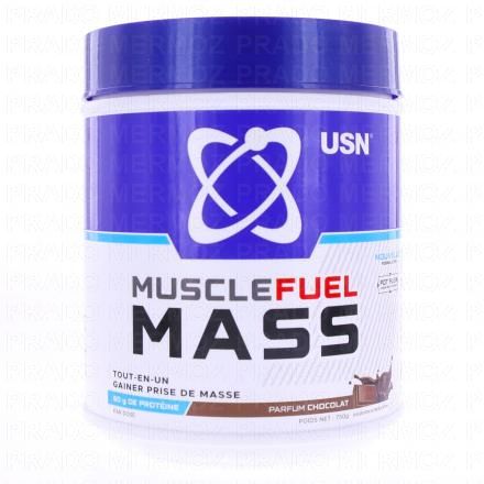 Muscle fuel mass parfum chocolat pot 750g