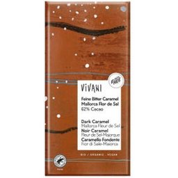 Chocolat Noir Caramel Fleur de Sel 62% 80g