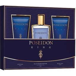 Pack Poséidon Le Roi Après-Rasage + Eau Toilette + Gel Douche