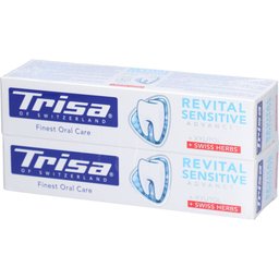 Trisa Dentifrice Revital Sensitive DUO