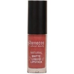 Benecos Rouge à lèvres liquide Matte Rosewood Romance 5Ml
