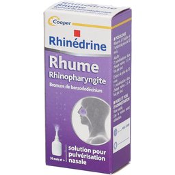 Rhinedrine - Rhume - Rhinopharyngite - Solution pour pulvérisation nasale - Flacon 13ml