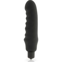 Genius Vibrador Silicona Nego 1ud