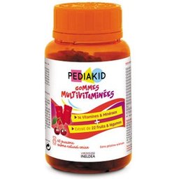 Gommes Multivitaminées Arôme Cerise 60 Unités