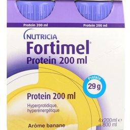 Protein, Denrée alimentaire destinée à des fins médicales spéciales, arôme banane