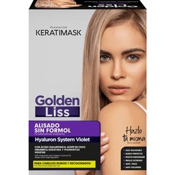 Set Keratimask Alisado Golden Liss