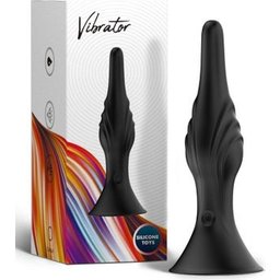 Vibrateur Plug & Anale Télécommande Noir 1ut