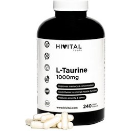 HIVITAL L-Taurina 1000 mg 240 cáps
